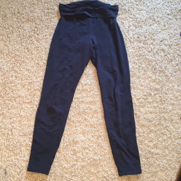Navy Nike leggings - Picture 1 of 2
